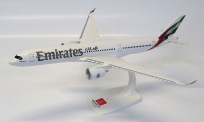 PPC 306923 1:250 Airbus A350-900 Emirates A6-EXA Plastic Push-Fit