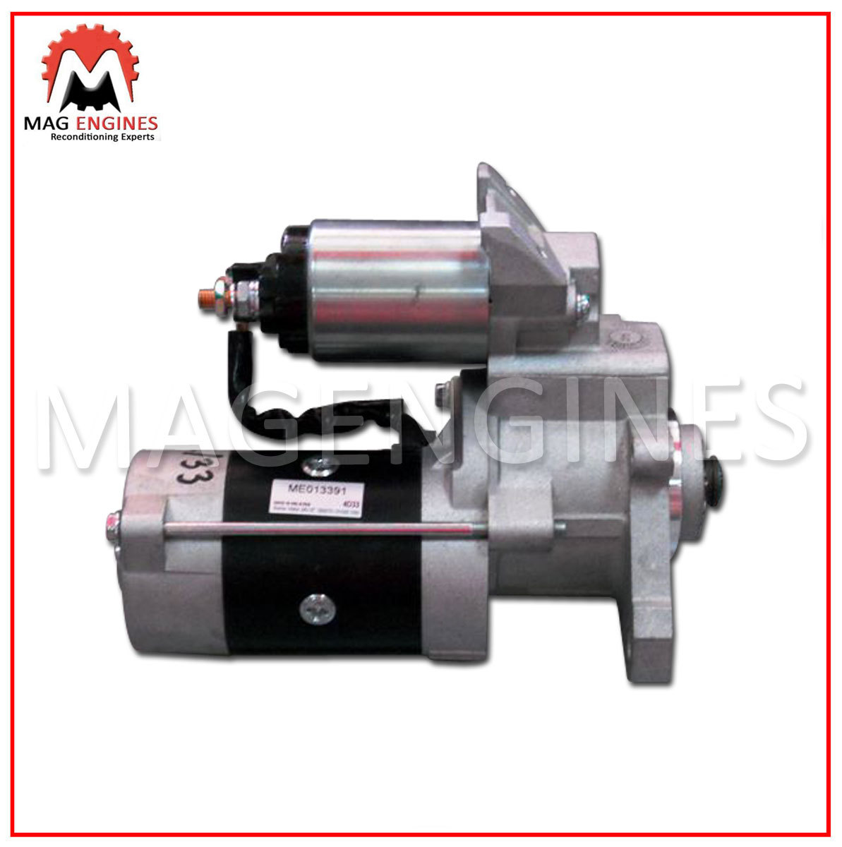 ME013391 STARTER MOTOR MITSUBISHI FUSO CANTER 4D31 4D32 4D34 ME013391 STARTER MOTOR MITSUBISHI FUSO CANTER 4D31 4D32 4D34