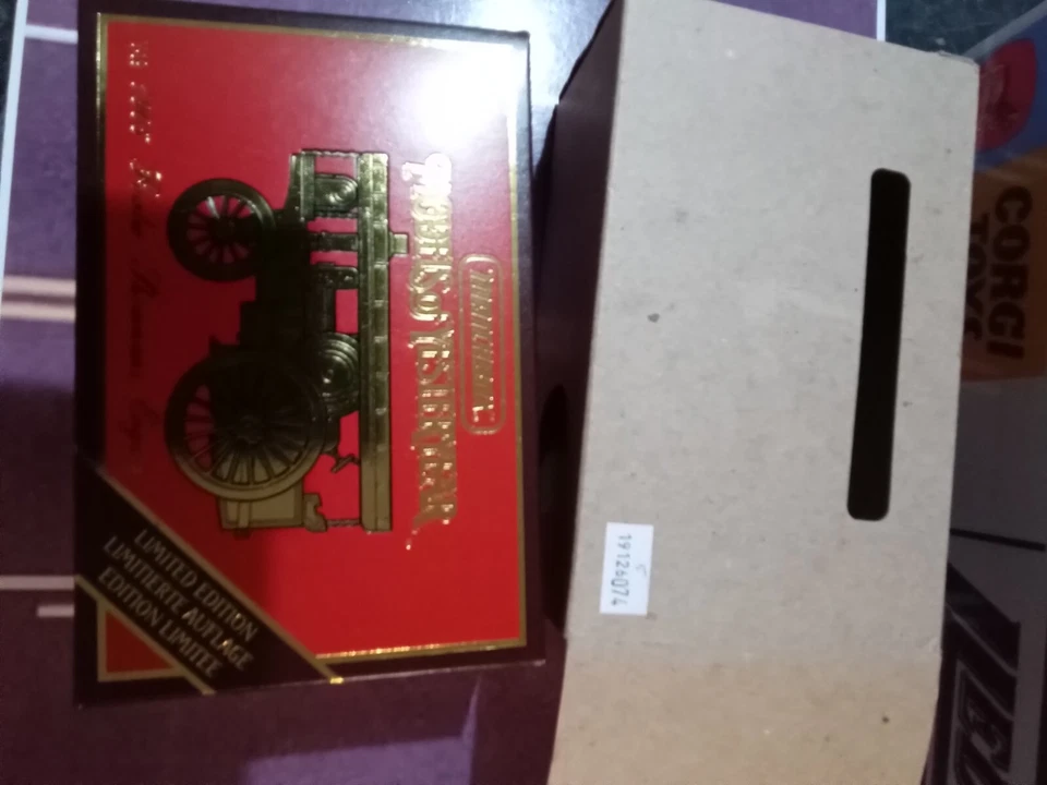 Matchbox Models Of Yesteryear Y19 1905 Fowlers Showmans Engine Mint in Box - Image 3 of 4