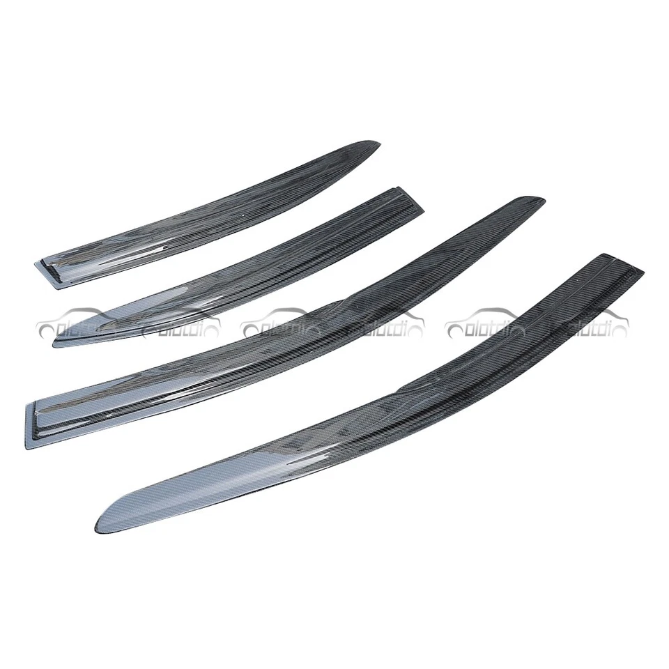 Оконные козырьки из углеродного волокна для Mitsubishi Lancer EX EVO Evolution 2008-2015 годов выпуска 10 шт. - Изображение 2 из 4