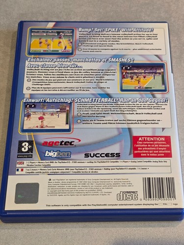 VOLLEYBALL XCITING SONY PS2 PLAYSTATION 2 SN - Picture 2 of 3