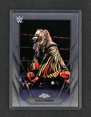 2026 Topps Chrome WWE Wrestling #236 SHINSUKE NAKAMURA Iconic Imprint Variation 
