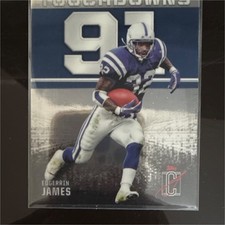 Topps 2024 Signature Class Edgerrin James ZO-22 Zone Out Touchdowns Colts