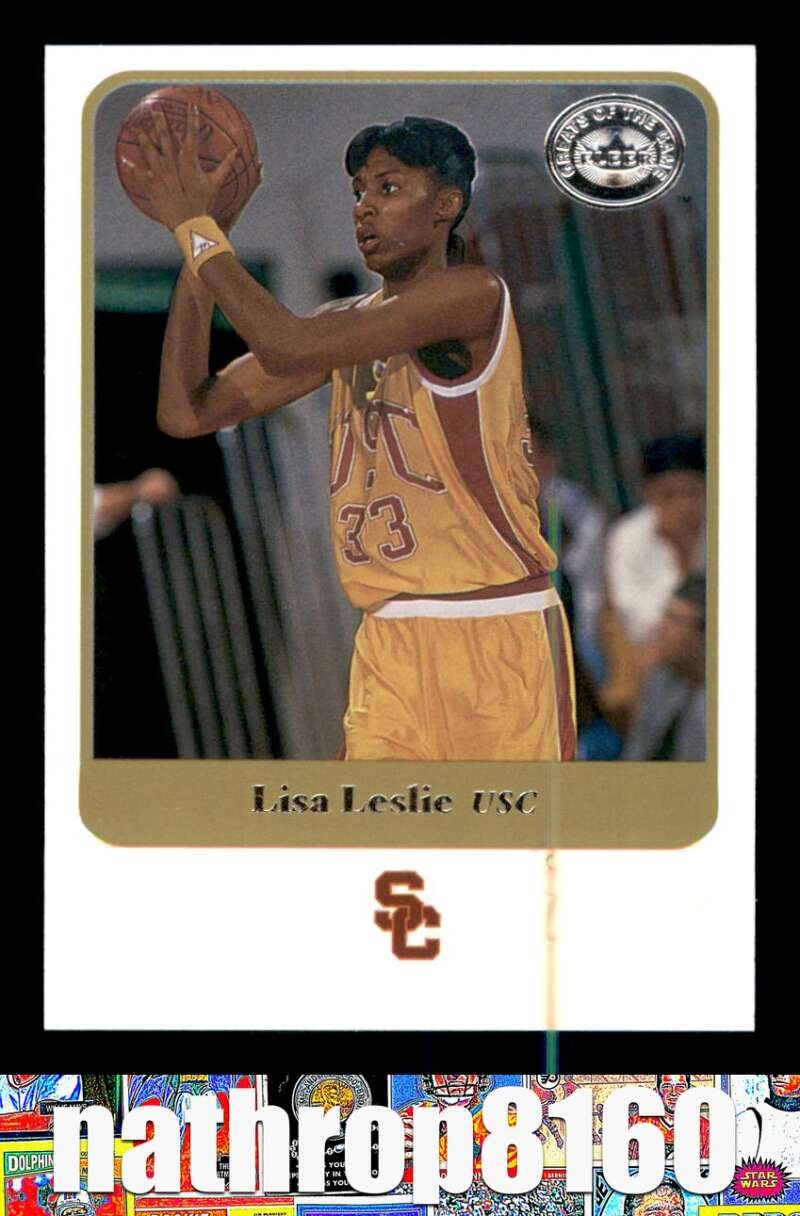 2001 Fleer Greats Of The Game #79 Lisa Leslie  NM/NM+  22002