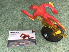 Heroclix Flashraptor 073 Colossal Chase Masters Of Time MOT (missing ear bolt)
