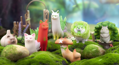 DODOWO Vegetables Fairy Series Blind Box Confirmed Figure Toy