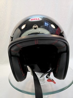 Bell TX500 Open Face Gloss Black Motocycle Helmet - XXL | eBay