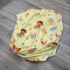 Vintage Dora The Explorer Flat And Fitted Sheet Set Full Bedding Toddler Bed Set