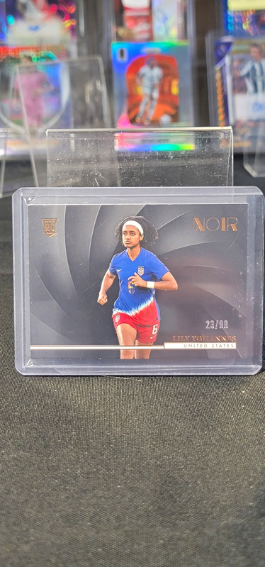 Panini 2024-25 Noir Lily Yohannes United States #140 Serial Numbered /88