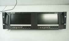 Marshall Electronics V-R72P-2HDA Rack Mountable Tiltable Dual LCD Monitors