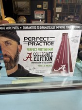 Perfect Practice Alabama University Golf Training Putting Mat 9'6" Ball Return