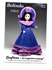 Craftime Dolls Knitting Pattern GCP 33 Belinda 15" Doll Original