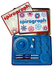Original Spirograph Design Set Tin 2012 Hasbro Complete Kit Used VGC Nostalgia