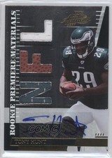 2007 Playoff Absolute Memorabilia Die-Cut NFL Signatures /100 Tony Hunt Auto 0z3