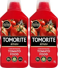 Image of Levington Tomorite Liquid Tomato Food, Concentrate, Red 1L (Pack of 2)