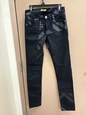 Versace Men  s Jeans with Printed Details 30x33 Excellent Condition Authenticated