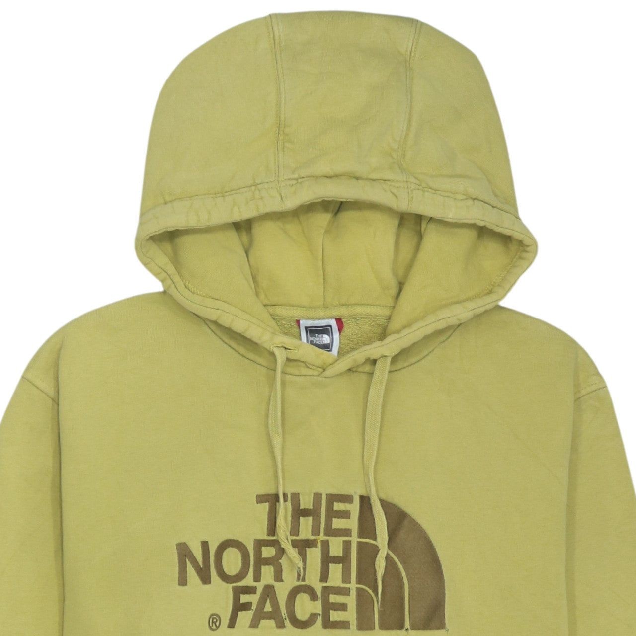 The North Face Yellow Hoodie Mens M image 3