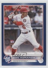 2022 Topps Update Royal Blue Ehire Adrianza #US269 0ed