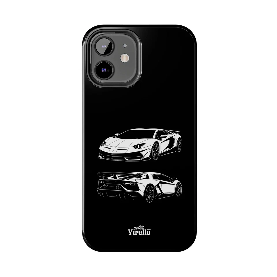 2011–2022 Lamborghini Aventador Phone Case - iPhone & Galaxy Cover - Immagine 4 di 4