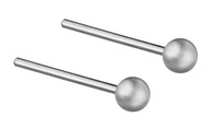 Ernstes Design Ohrstecker E183 Kugel Edelstahl