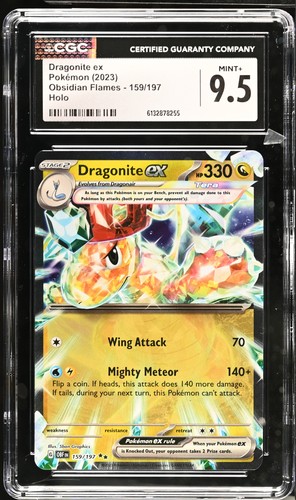Dragonite ex graded CGC 9.5 for sale on eBay