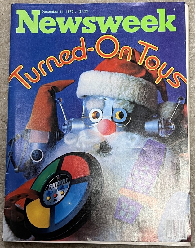 Newsweek Magazine December 11, 1978 Turned-On Toys