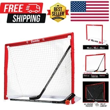 Hockey Goal, Ball, and Stick Set - NHL