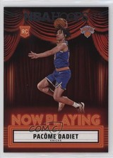 2024-25 Panini NBA Hoops Now Playing Pacome Dadiet #29 10z3