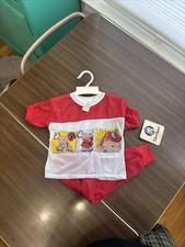 Vintage 1988 Gerber Baby Pajama Set 4T