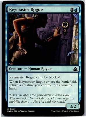 Keymaster Rogue - C - Foil MTG: RVR - 47 2024 [LP]