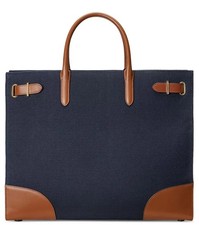 Lauren Ralph Lauren Canvas Large Devyn Tote Bag 15786222 74256095