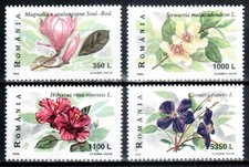 Romania 1999, Mi#5389-92, Sc#4278-81, shrub flowers, MNH!