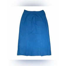 Vintage Pendleton 100 Virgin Wool Size 14 Wool Pencil Midi Skirt Minimalist