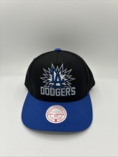 Mitchell & Ness Los Angeles Dodgers Kaboom Pro Snapback Black / Blue NWT