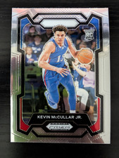 2024 Panini Prizm Draft Picks Collegiate Kevin McCullar Jr. #19 RC Jayhawks