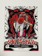 2024 Donruss Baseball Unleashed #16 - Rhett Lowder - Cincinnati Reds