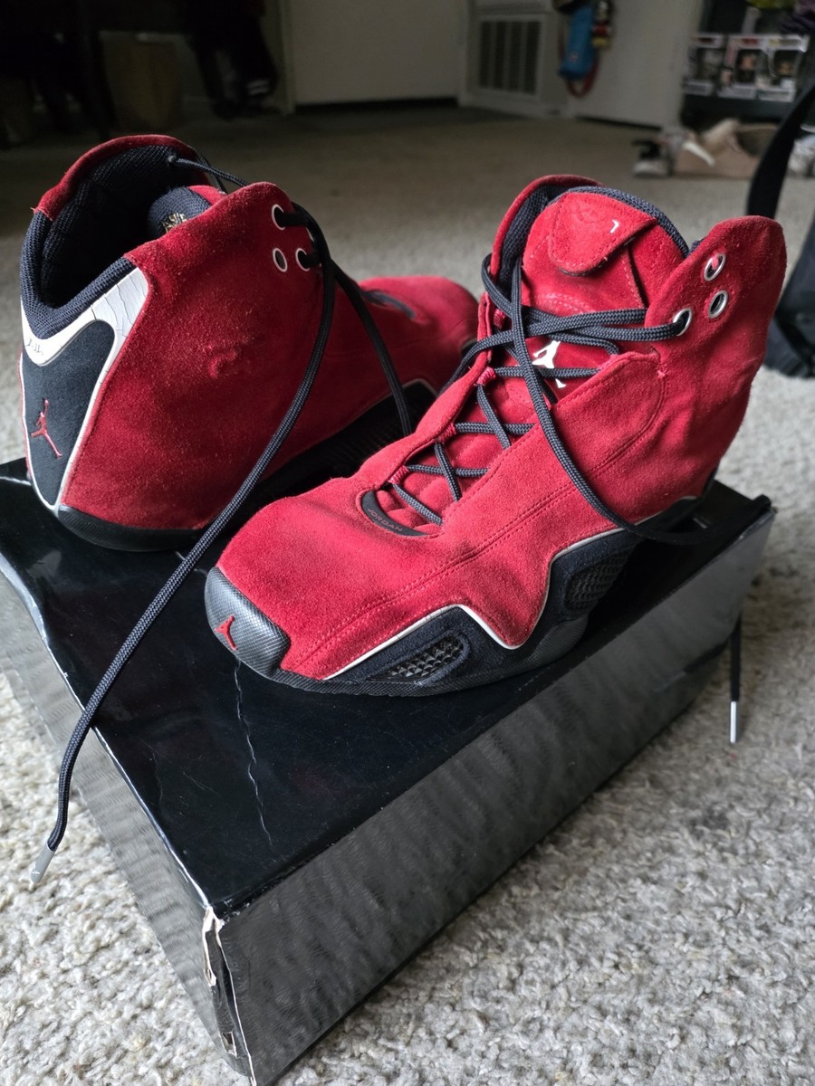 Jordan Air Jordan XXI OG Red Suede 2006 High Top Sneaker 313495