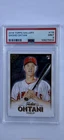2018 Topps Gallery Shohei Ohtani #116 (RC) (PSA 9)