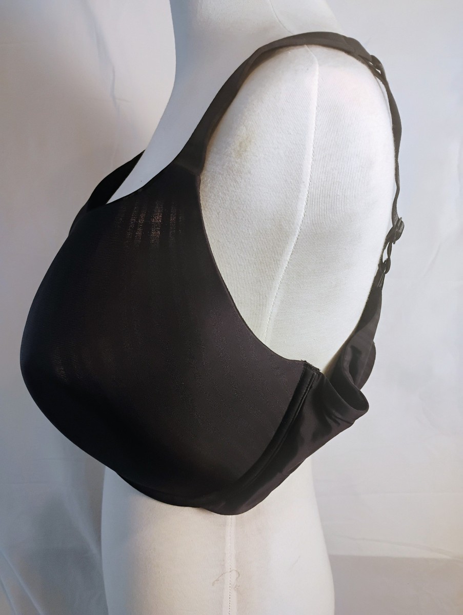 Parfait 44H Black Full Coverage Underwire Bra Plus size View 4