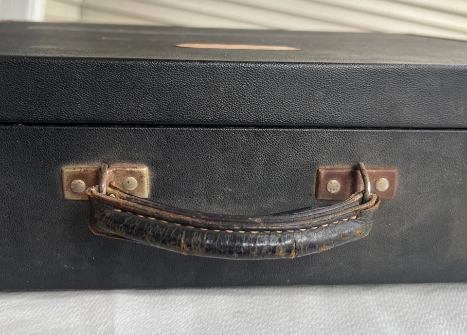 Hasselblad Estuche Negro Vintage Para 500 2000 Sistema Cámaras Hecho por Eagle Lock Foto 4 de 4