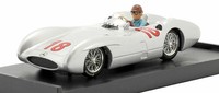 F1 Mercedes Benz W196C #18 J.M. Fangio World Champion 1954 1/43 Brumm