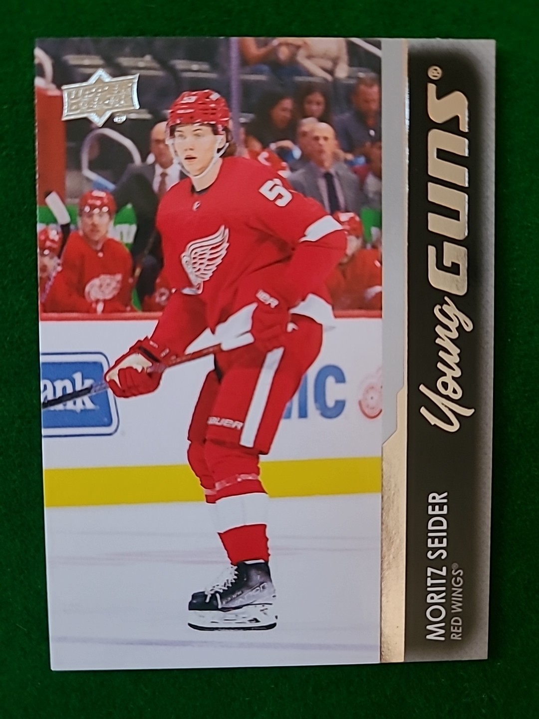 2021-22 Upper Deck Hockey Moritz Seider Young Guns 469