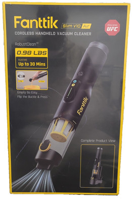 Fanttik Slim V10 Air Cordless Handheld Vacuum Cleaner, 120mL Capacity FREE SHIP