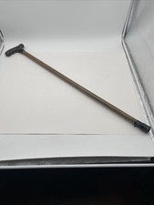 Natural Wood Grain Derby Style Handle Walking Cane 36  