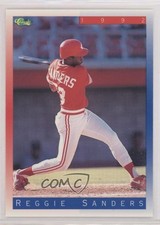 1992 Classic Update Blue/Red Travel Edition Reggie Sanders #T72 1c7