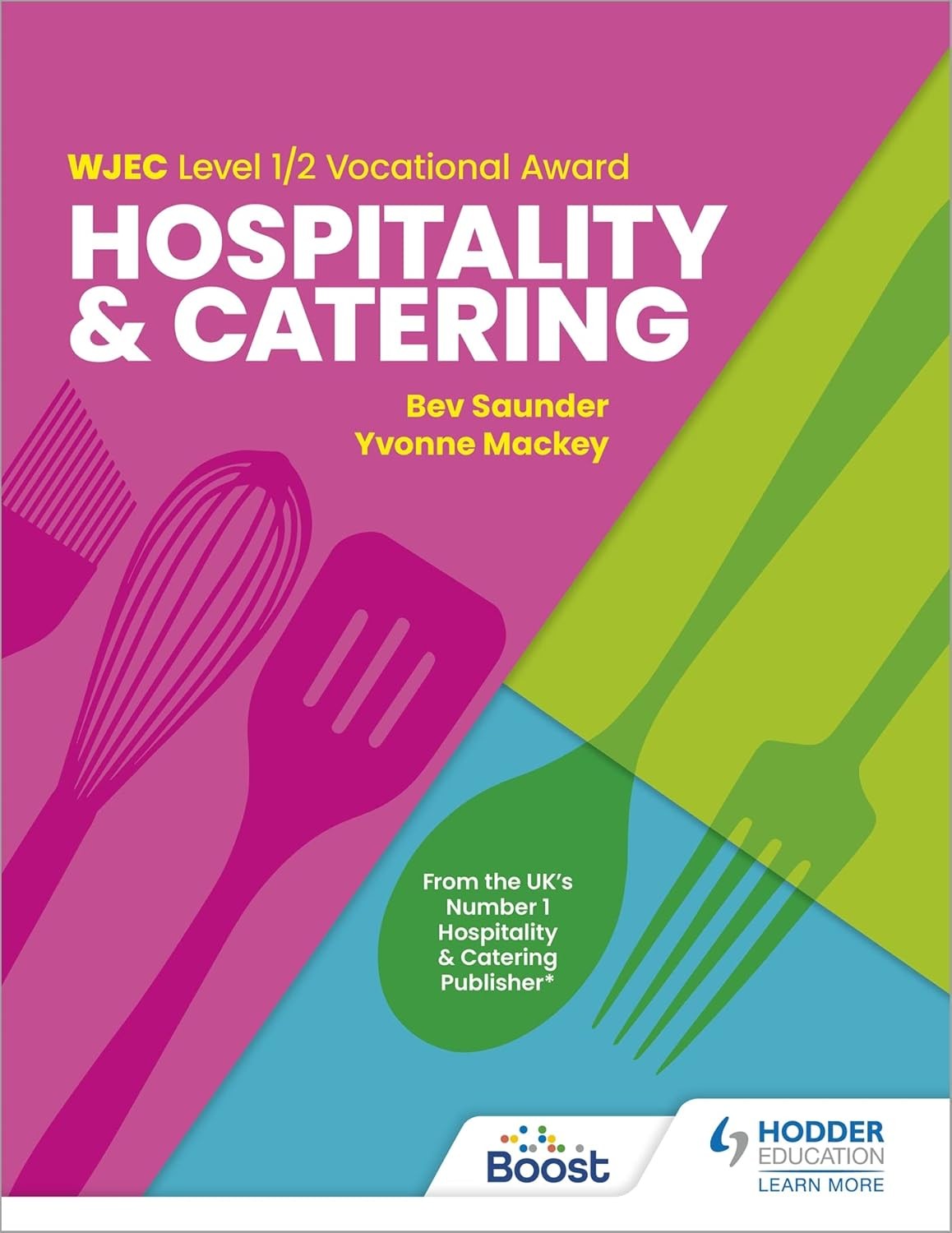 WJEC Level 1/2 Vocational Award in Hospitality and Catering [paperback] Saunder,