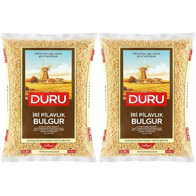 Duru Hartweizengrütze Extra Grob Bulgur (Iri Pilavlik Bulgur) 2 x 1000g