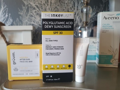 The Inkey List Polyglutaminsäure taufrische Sonnencreme LSF30 50ml - Neu in OVP