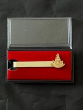 Masonic Cut Out Past Master with Square Tie Bar Necktie Gold Color NEW