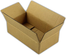 25 7X4X3 Corrugated Cardboard Packing Boxes Mailing Moving Shipping Box Cartons